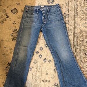 Citizens Of Humanity Light Blue Flare Jeans